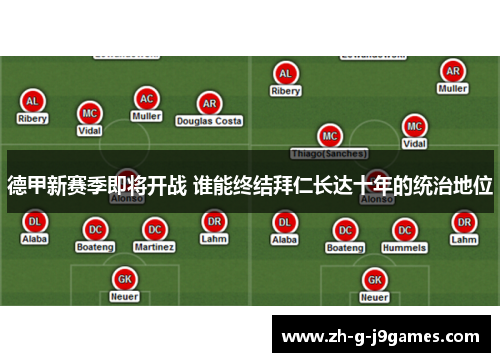 德甲新赛季即将开战 谁能终结拜仁长达十年的统治地位